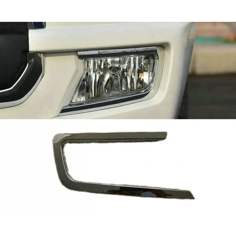 Auto Left Right Front Lower Bumper Fog Light Lamp Trim Cover Chrome Plating for ZX Zxauto Terralord