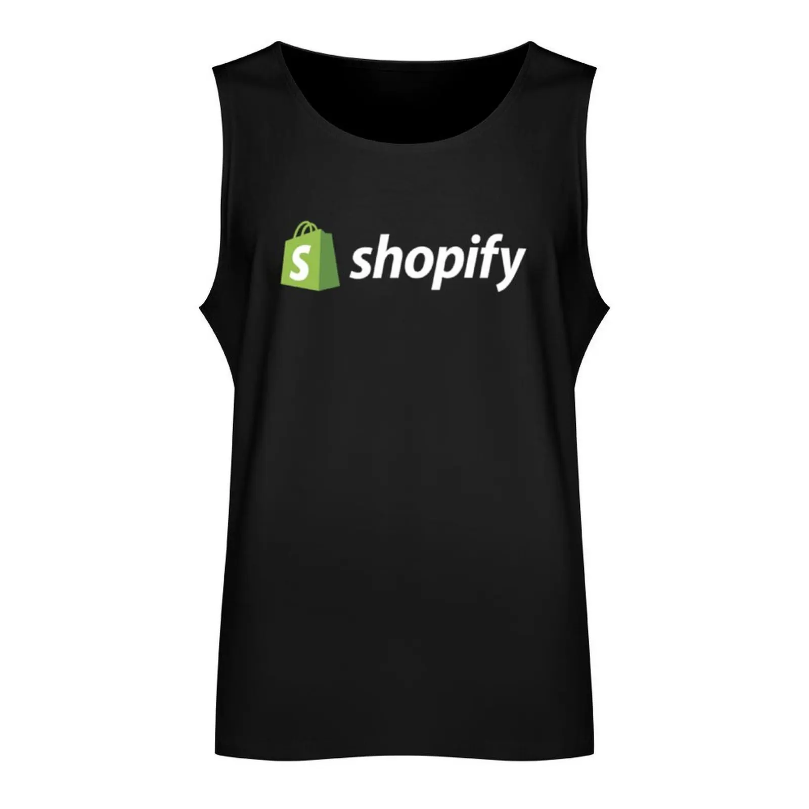 Logo Shopify Tank Top clothing men best selling products