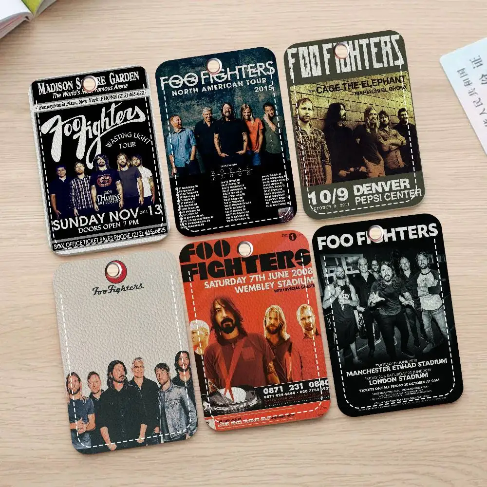 F-Foo F-Fighters 1 قطعة INS حامل بطاقة الحرم الجامعي للطلاب الكرتونية الإبداعية لبطاقة الوجبات، بطاقة الحافلة، بطاقة العمل، إلخ