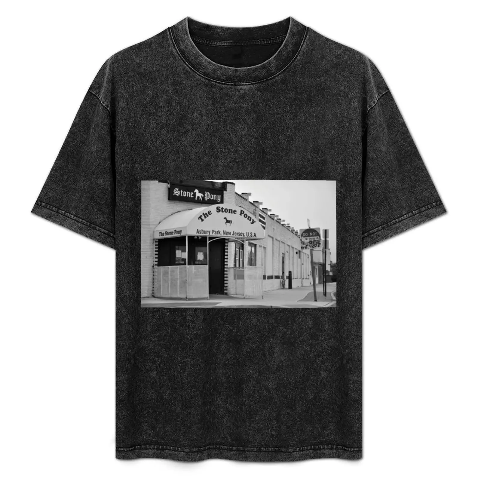 

Jersey Nights (The Stone Pony) T-Shirt Work Outdoor T-Shirt for Men