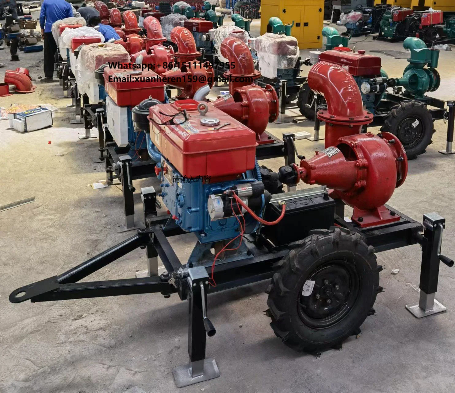 

Tengka NS-200 8inch Centrifugal Diesel Water Pump High Flow & Pressure 1 Year Warranty for African Irrigation