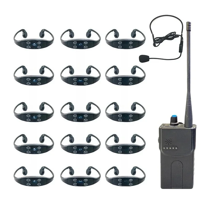 

Wireless long-distance teaching, bone conduction earphones, comfortable, sports, invisible, ear-mounted