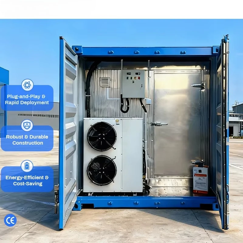 

20Ft Solar Powered Containerized Cold Storage Mobile Refrigerated Container with Off Grid Energy System for Food Preservation
