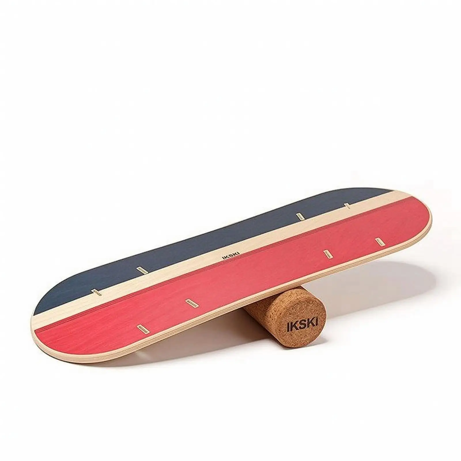 Snowboard Training Board Laminated Balance Board with Roller Indoor Snowboard