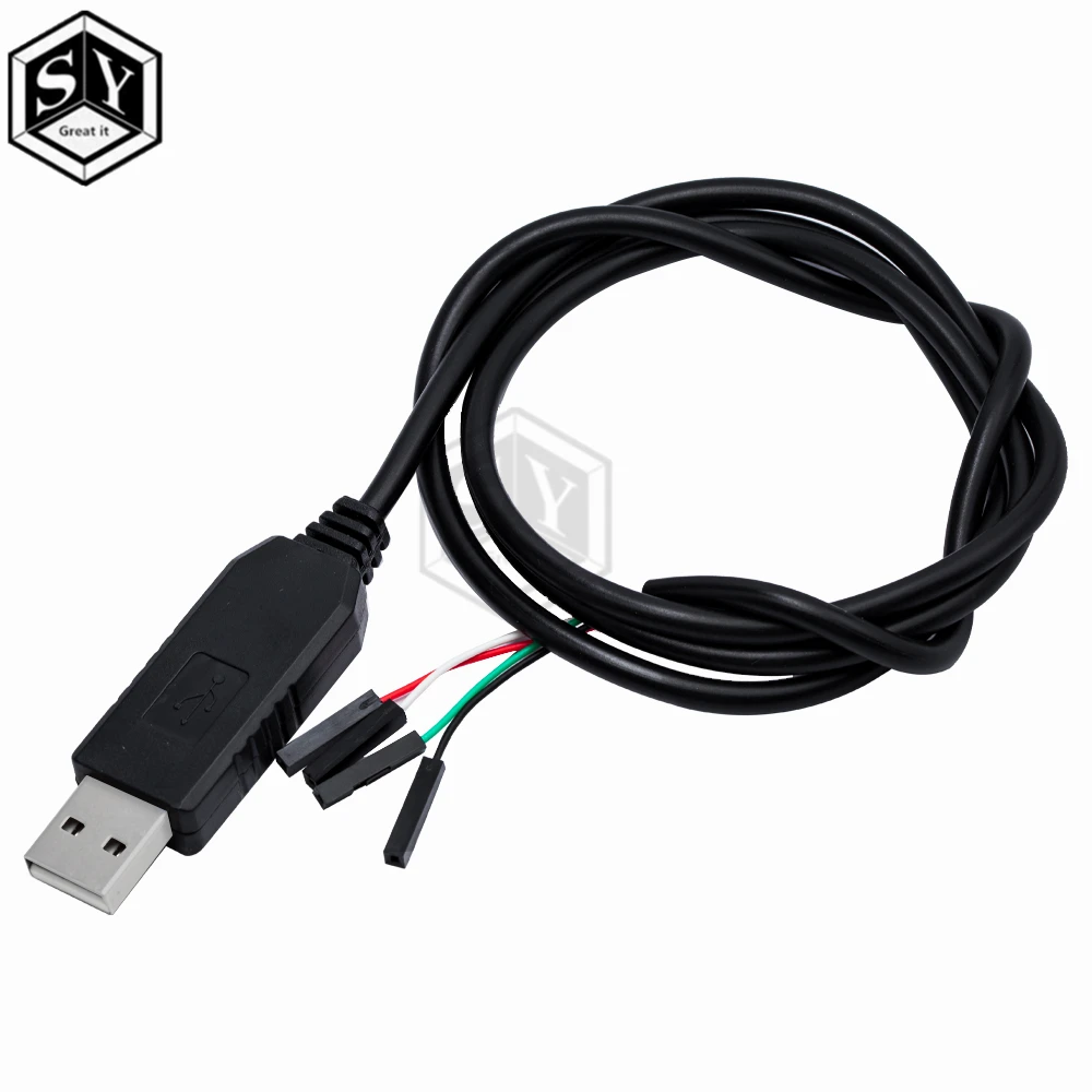 Cable USB a módulo COM, convertidor automático, RS232, TTL, UART, PL2303HX, pl2303, 1 ud.