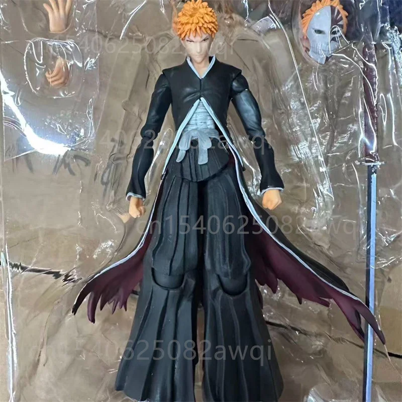PLAY ARTS BLEACH Kurosaki Ichigo Action Figure Quare Enix 25cm Model Toys Japanese Classic Anime Ichigo Kurosaki Model Toys