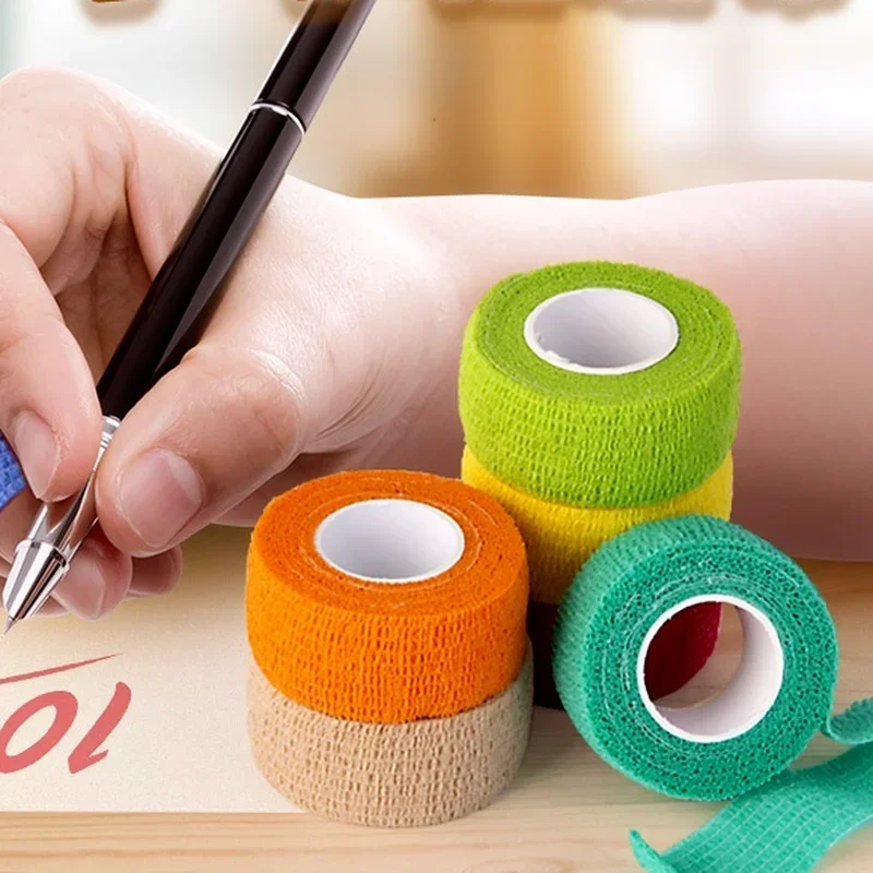 

2 Roll Bandage Anti-slip Athletic Nonwoven Disposable Waterproof Self-adhesive Elastic Bandage