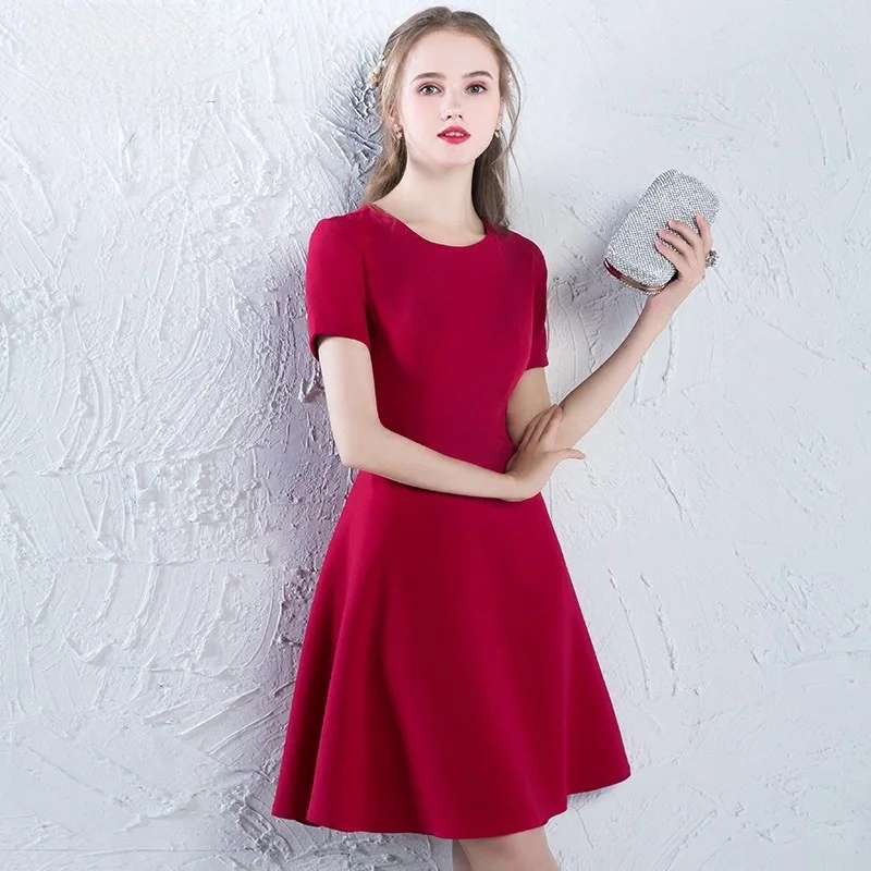 

Новое летнее облегающее коктейльное платье Ele Red для женщин для свадебных торжеств и выступлений