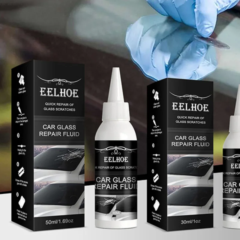 Windshield Repair Kit  30 Ml Car Glass Repair Set Lasting Windshield Crack Repair Brightening Windshield Fluid Glass Scratch Cr