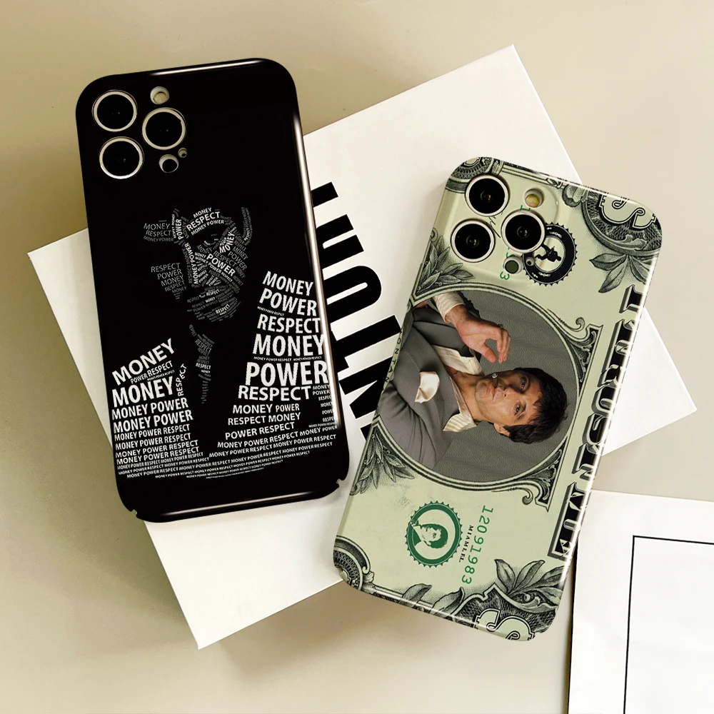 Film Scarface Tony Montana Phone Case For IPhone 16 15 14 13 12 11 Plus Pro Max Mini All-inclusive Tough Personalized Cover