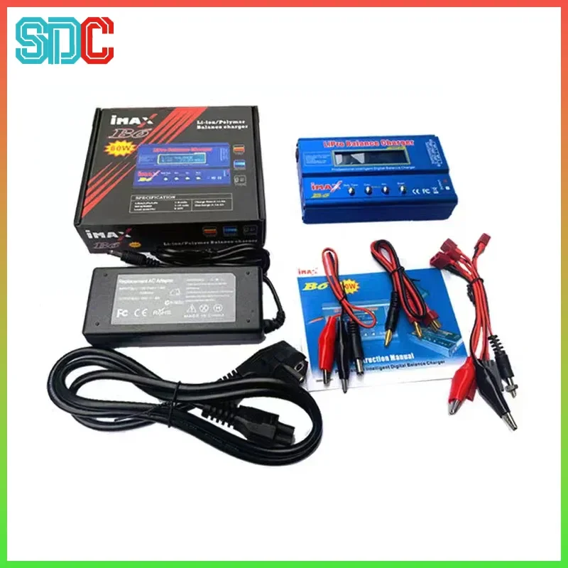 

Htrc Imax B6 Зарядное устройство 80 Вт для Lipo Nimh Lithium Ion Ni-Cd RC Toys Цифровое зарядное устройство Разрядник с адаптером 15 В 6 А