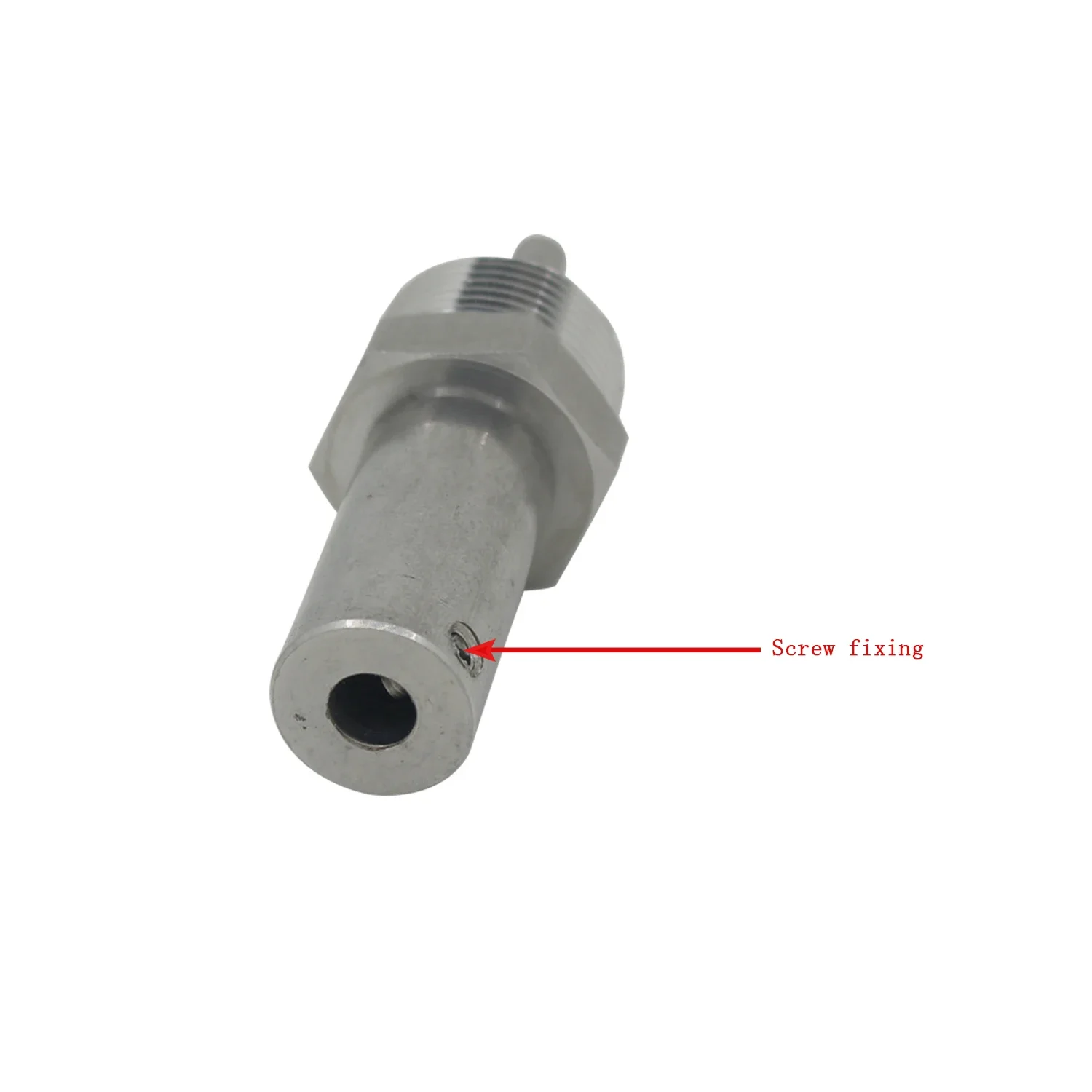 و Thermowell الحرارية طول L10-L200mm موضوع 1/2 "/dn15 3/4"/dn20 الفولاذ المقاوم للصدأ الأنابيب 304 OD 6 مللي متر id 5 مللي متر