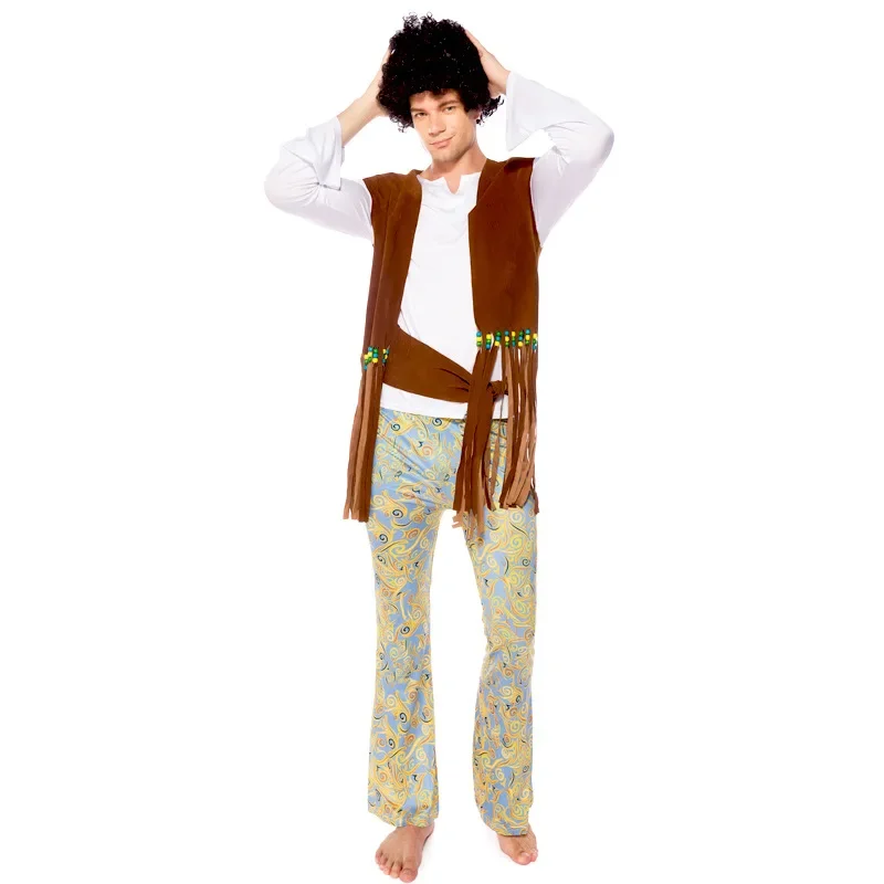 New Hip Hop Cosplay Costume For Men Halloween Costume For Adult Carnival Party Suit