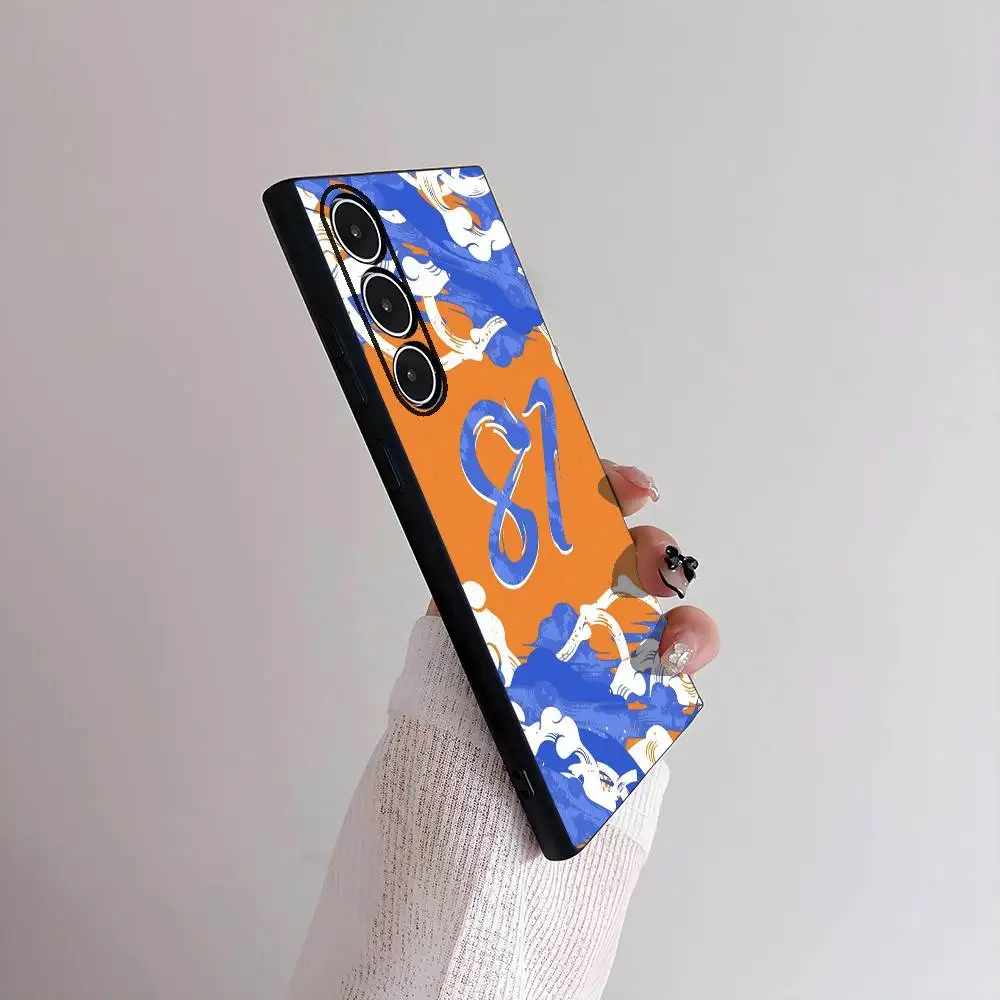 Driver O-Oscar Piastri 81 Phone Case Skin-Friendly Soft TPU Case Compatible With Samsung S21/S22/S23/S24/S25 FE/Plus/Ultra