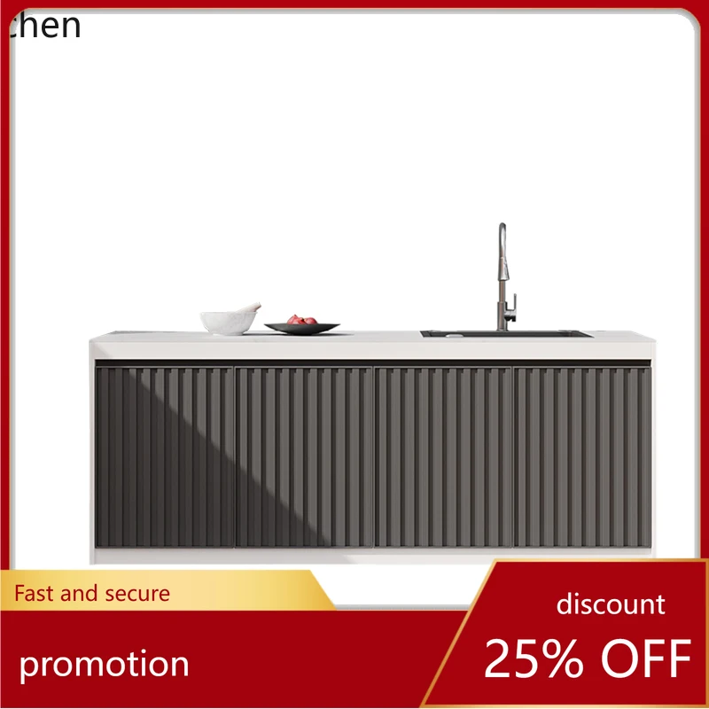 ZML outdoor aluminum honeycomb wash basin pool outdoor courtyard basin rock slab console aluminum alloy locker
