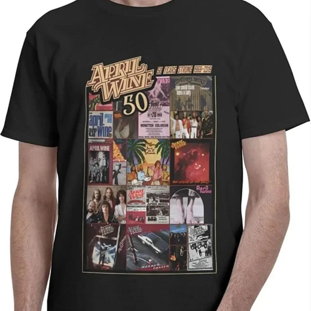 Vintage April Wine Concert Unisex S-235XL Shirt US1933