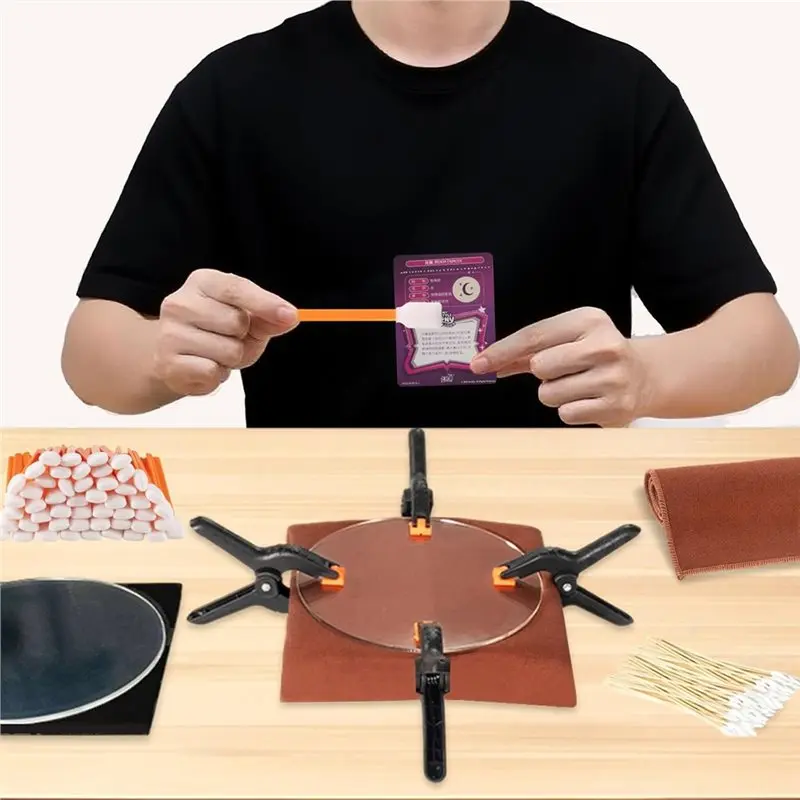 Daily Sale 166 Pcs Card Cleaning Kit-Premium Trading Card Cleaning Kit & Card Flattening Kit For TCG & Sports Card Collectors