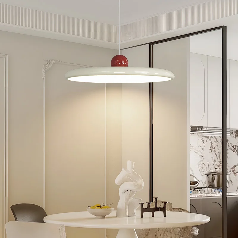 

Designer UFO Restaurant Pendant Light Simple Modern Minimalist Popular Ins Dining Room Table Light Lamp Bedroom Ceiling Light