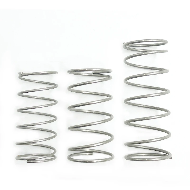 10Pcs Wire Diameter 1.4mm Return Spring Pressure Spring Compressed Spring Steel Out Dia 8mm~22mm Length 10mm~50mm