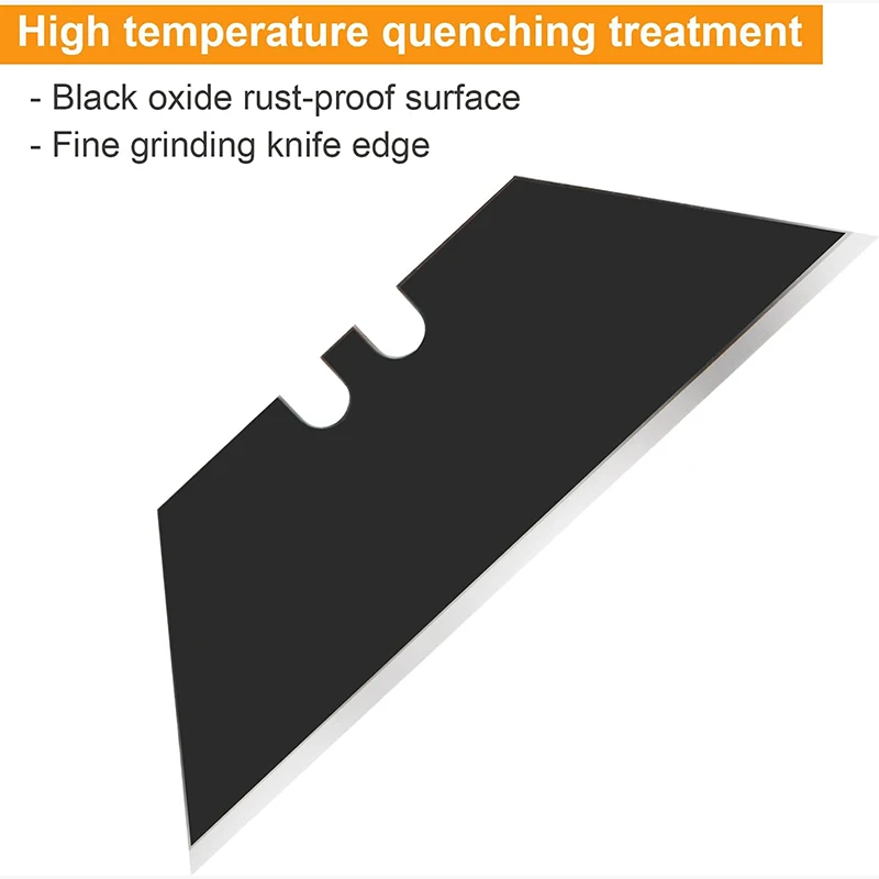 10/30/50Pcs Special Knife Blades Steel Blades  Material Knife Replacement DIY Art Craft Cutter Tool Trapezoid UtilityBlade