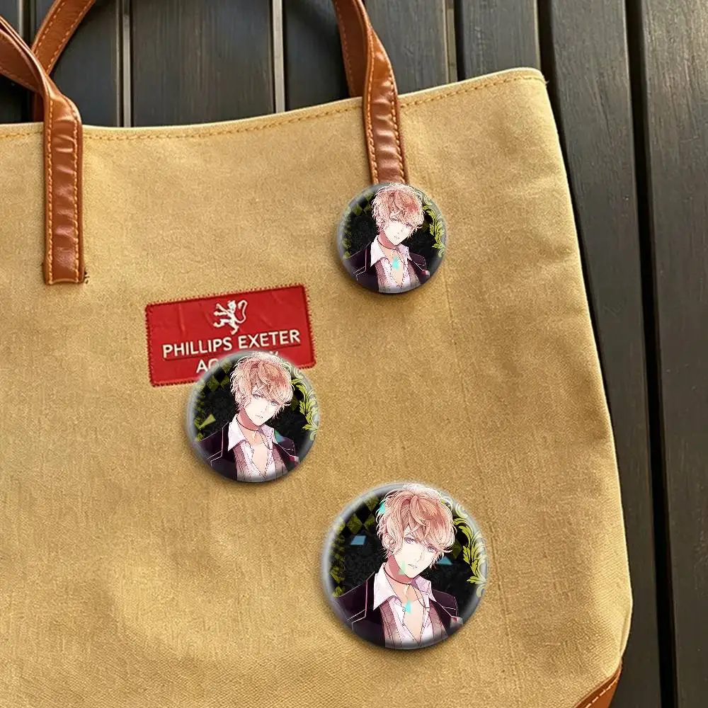 D-Diabolik Lovers Shu Sakamaki  32/44/58mm Handmade Pins Round Brooch Badge Backpacks Clothes Jewelry Gifts