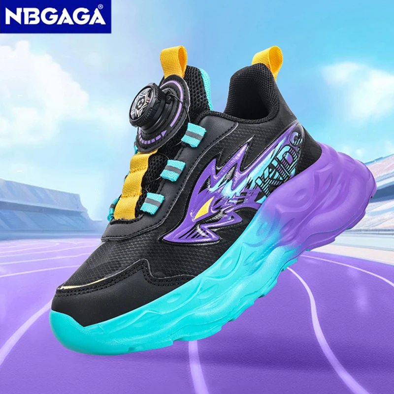 

Children Shoes Boys Sneakers Winter School Sports Running Shoes for Student Fashion Cartoon Pattern Kid Sneakers 5-16 Years