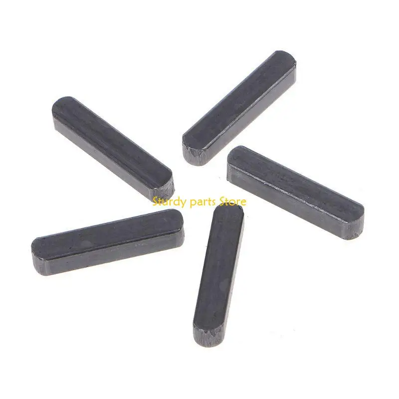 

97QC 140 шт. Приводной вал из нержавеющей стали для ключа с закругленным концом, перо для параллельного ключа