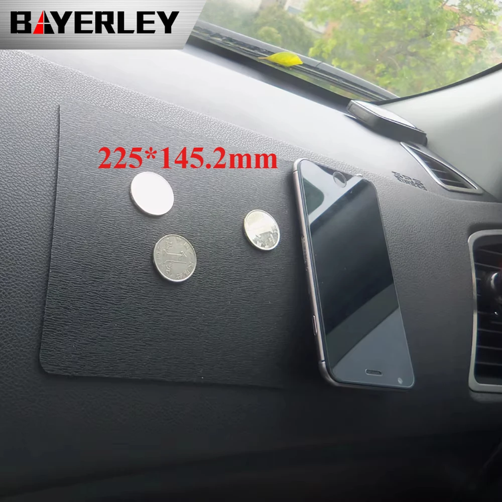 Auto Ornament Siliconen Auto Dashboard Anti Slip Mat dubbelzijdig Antislip Sticky Pad voor Telefoon Zonnebril Houder 22.5*14.5 cm