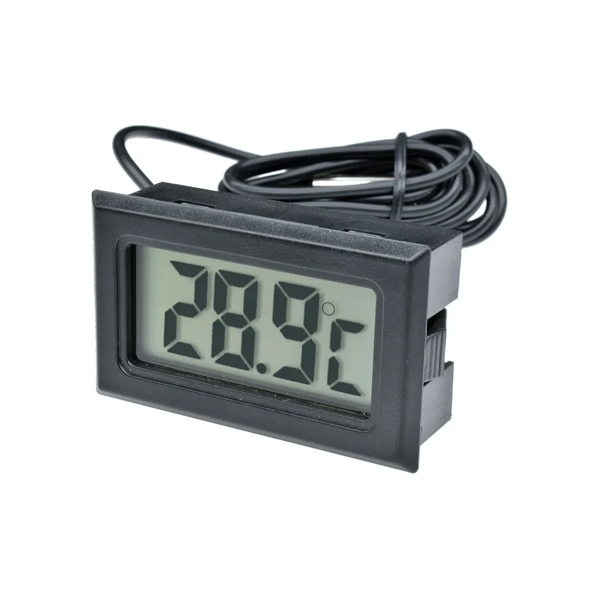 

Car Digital Thermometer Mini LCD Temperature Indoor Outdoor Aquarium Temperature Tester Monitor Embedded Temperature Sensor