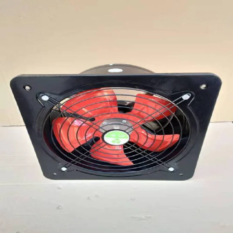 220V120W Clamshell Ventilator Exhaust Fan Kitchen Range Fume Household Exhaust Fan High Power Powerful Exhaust Fan EW
