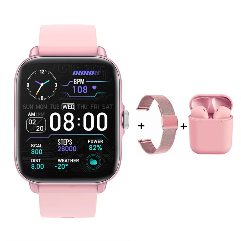 

Smart Watches Women Y20pro With Answering Call 1.7inch Screen Custom Watchface Whatsapp Reminder Fitness Tracker VS GTS 2 P8 Pro