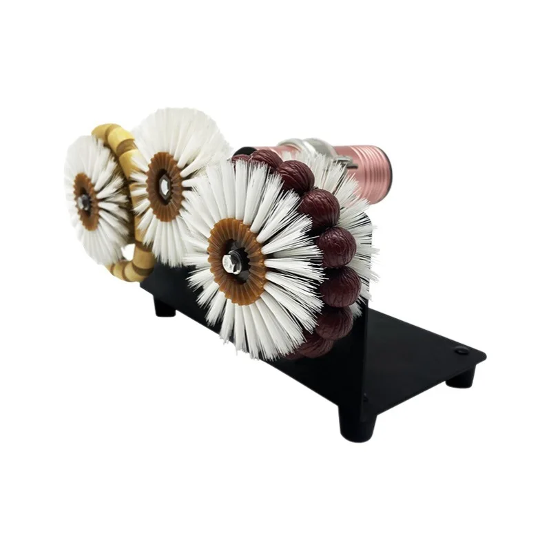 Automatic polishing disc string machine Wenwan disc brush machine vibration Buddha bead Bodhi walnut bottoming