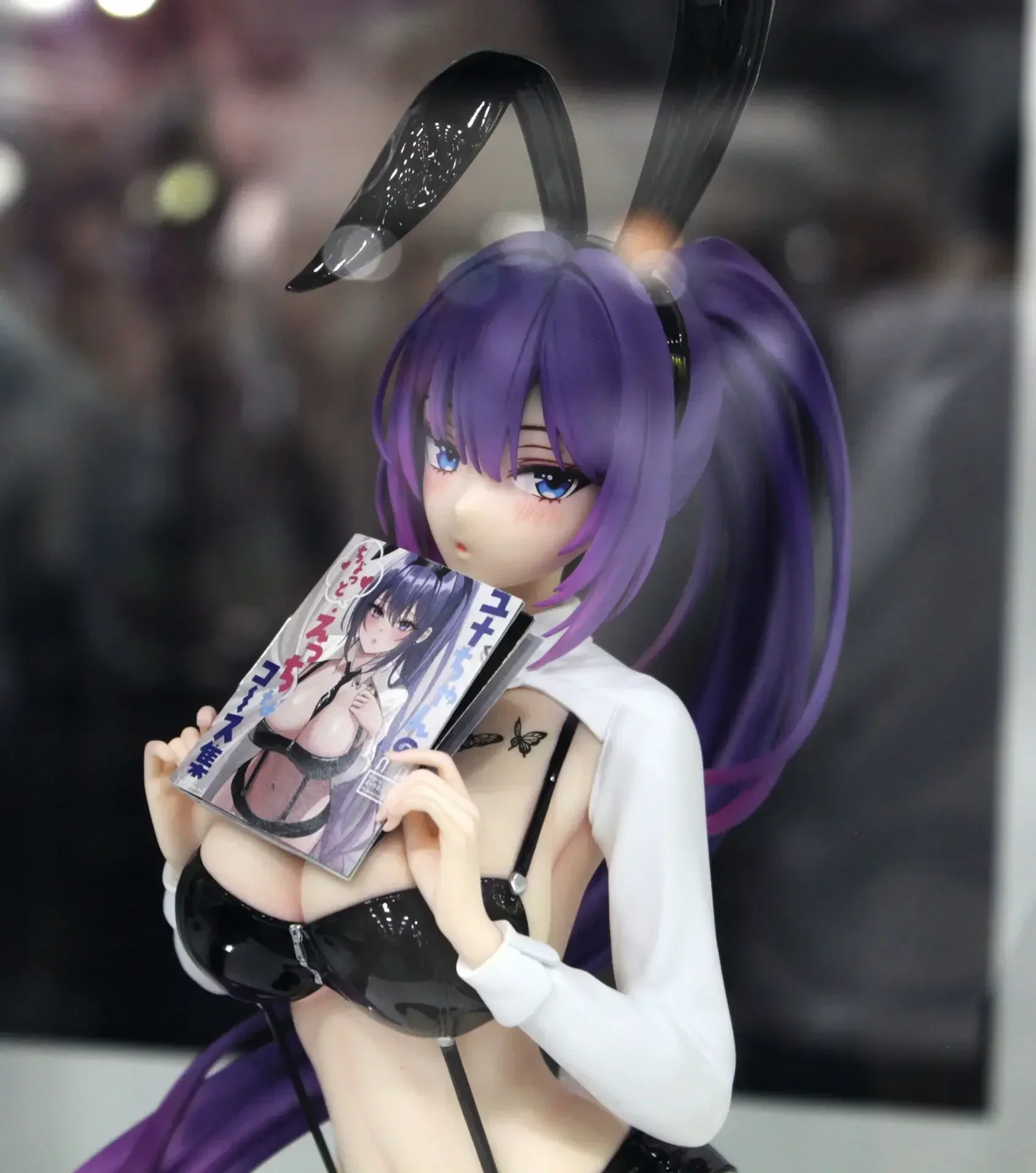 Auf lager Original 1/4 Yuna Konata Bunny Girl Ver PVC Action-figuren Sammlung Modell Spielzeug Geschenke