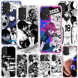 Anime Blue Lock Phnoe Case for Samsung Galaxy A15 A55 A35 A25 A14 A54 A34 A24 A13 A53 A33 A23 A52 A12 A32 A22 A04S A03S A02S