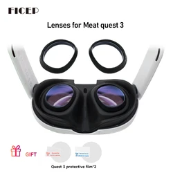 FICEP For Quest 3 Prescription Lenses Anti Blue Myopia Lens Quick Disassemble  Frame Glass For meta Quest 3 Accessories