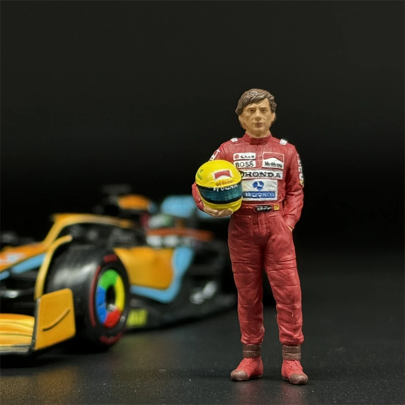 F1 アイルトン・セナ フィギュア ミニチャンプス 1/18 マクラーレン ホンダ MP4/6アイルトン・セナ 1991