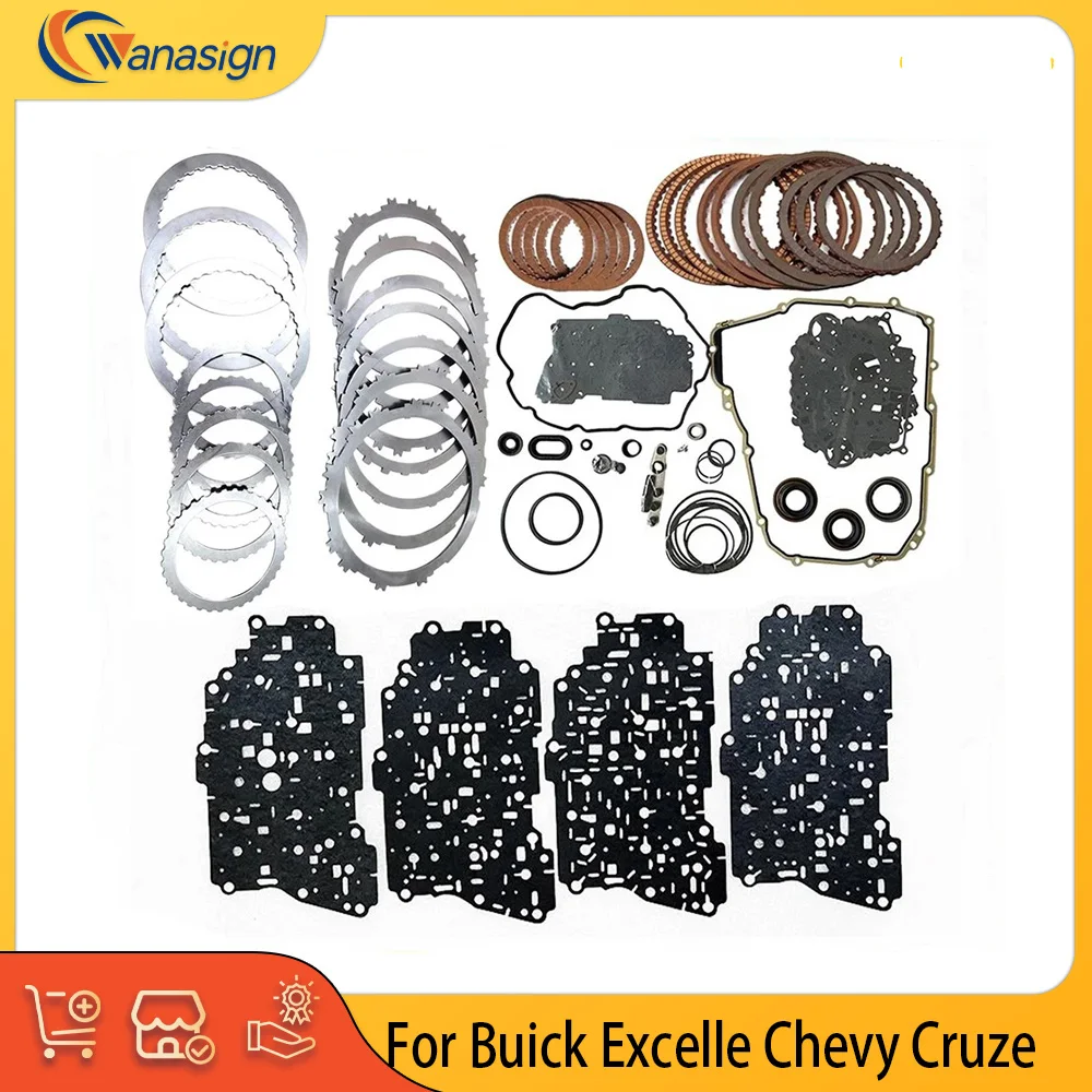 6T31E Automatic Transmission Overhaul Rebuild Kit For Buick Excelle Chevy Cruze