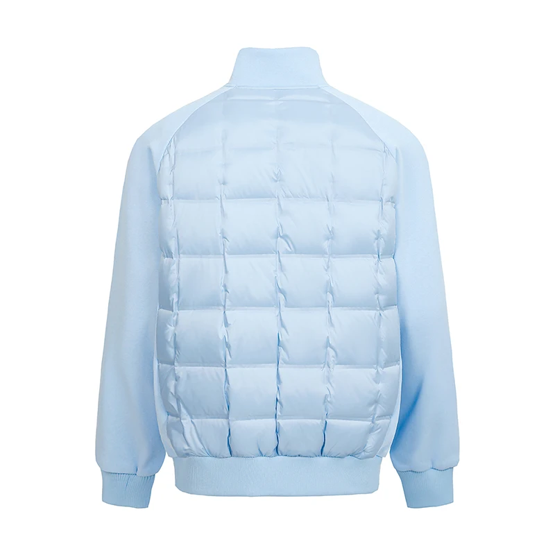 New Autumn Winter Stand Collar Down Jackets Men Lightweight Chic Patchwork White Duck Down Coat Male Casual Warm Outwear Jacket