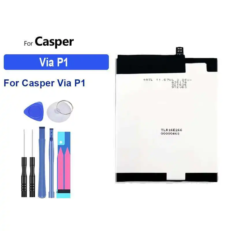 

Для Casper Via P1 аккумулятор для мобильного телефона большой емкости 3000 мАч