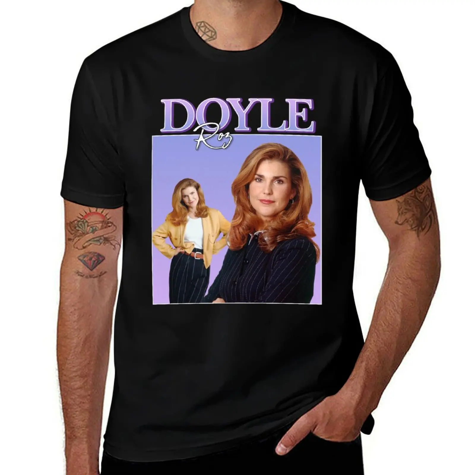 Roz Doyle T-Shirt Anti-Fade Casual Tee Shirt