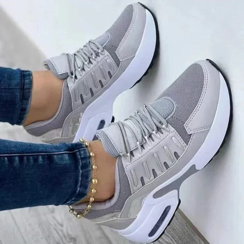 

Tenis Women Sneakers Platform Casual Shoes 2024 New Woman Comfort Mesh Anti-slip Running Shoes Plus Size 43 Zapatillas De Mujer