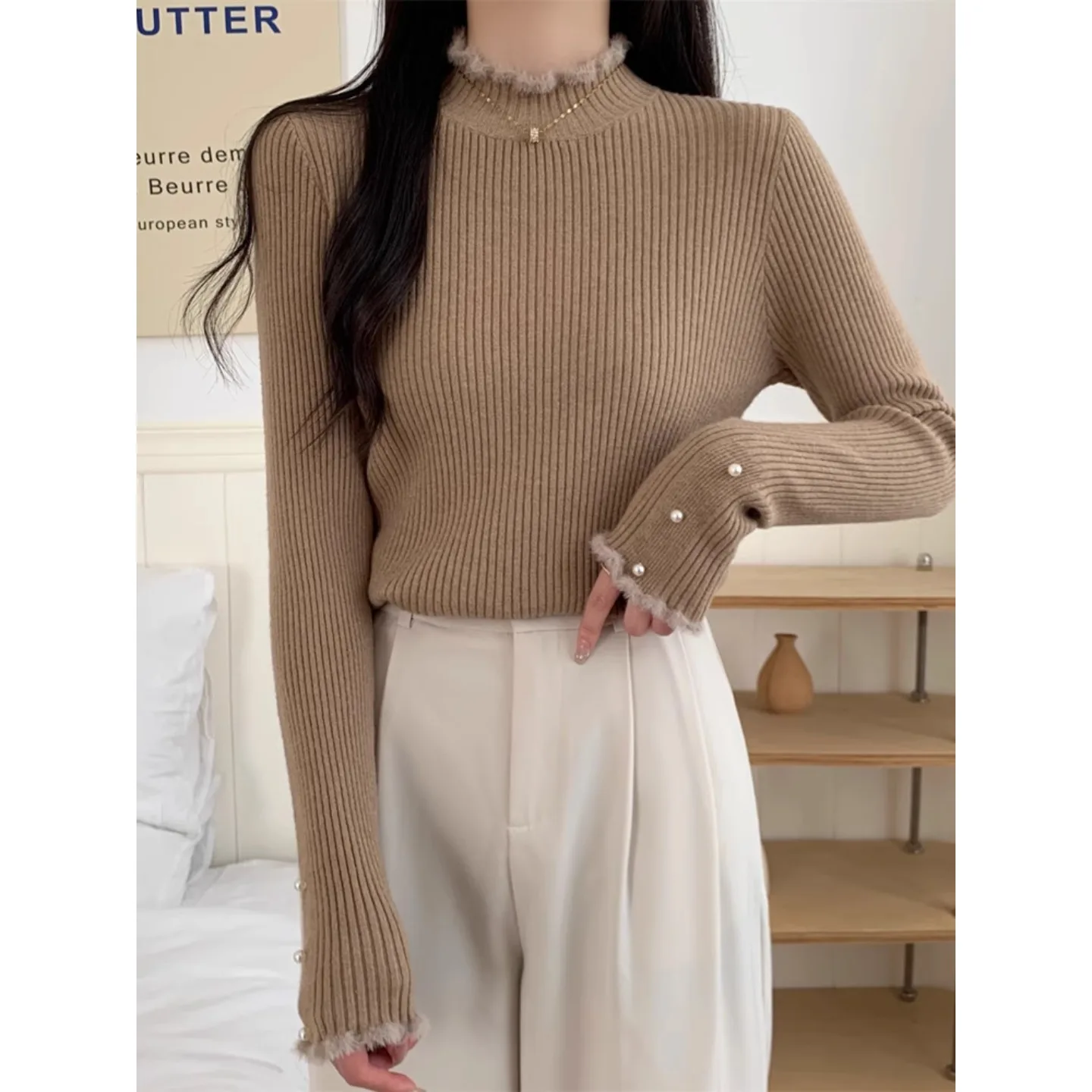 

Pullovers Womens Plus Size Tops Autumn Creative Imaginative Inventive Novel Original Innovative Winter Climate Controlled Korean