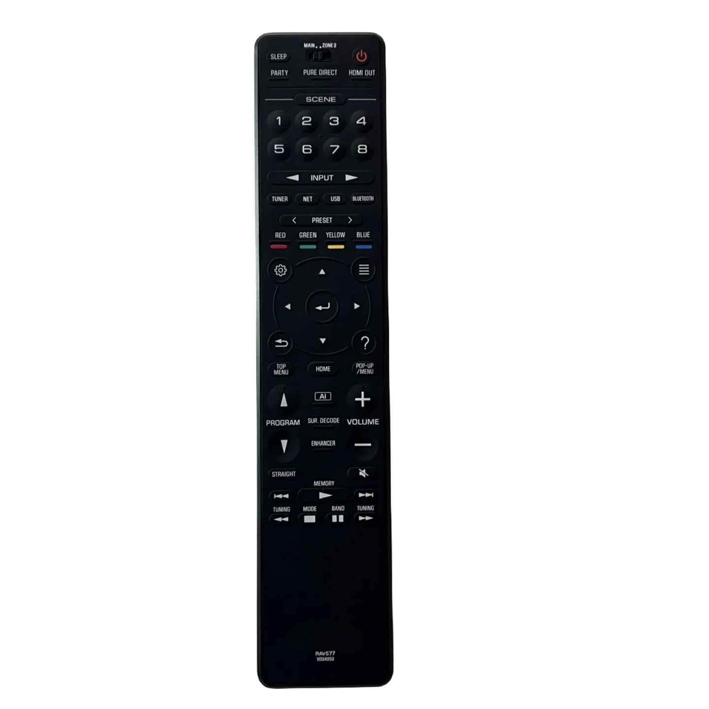 New Original Remote For Yamaha RAV577 RX-A4A RAV578  VDQ4050 VDQ40600 VDQ40600 RXA4A RX-A6A RXA6A RX-A8A RXA8A AV Receiver