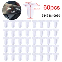 60x Door Sill Trim Clips 51471840960 For BMW E30 E32 E34 E36 E38 E39 E46 Z4 E81 E82 E84 E63 E64 E65 For BMW 3 Series