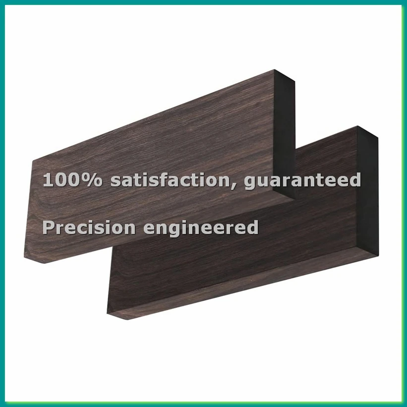 

4PCS Unfinished Ebony Wood Blank Board for DIY Guitar Accessories Electric Guitar Guitar Music Guitarist 120x40x10mm-ANKL