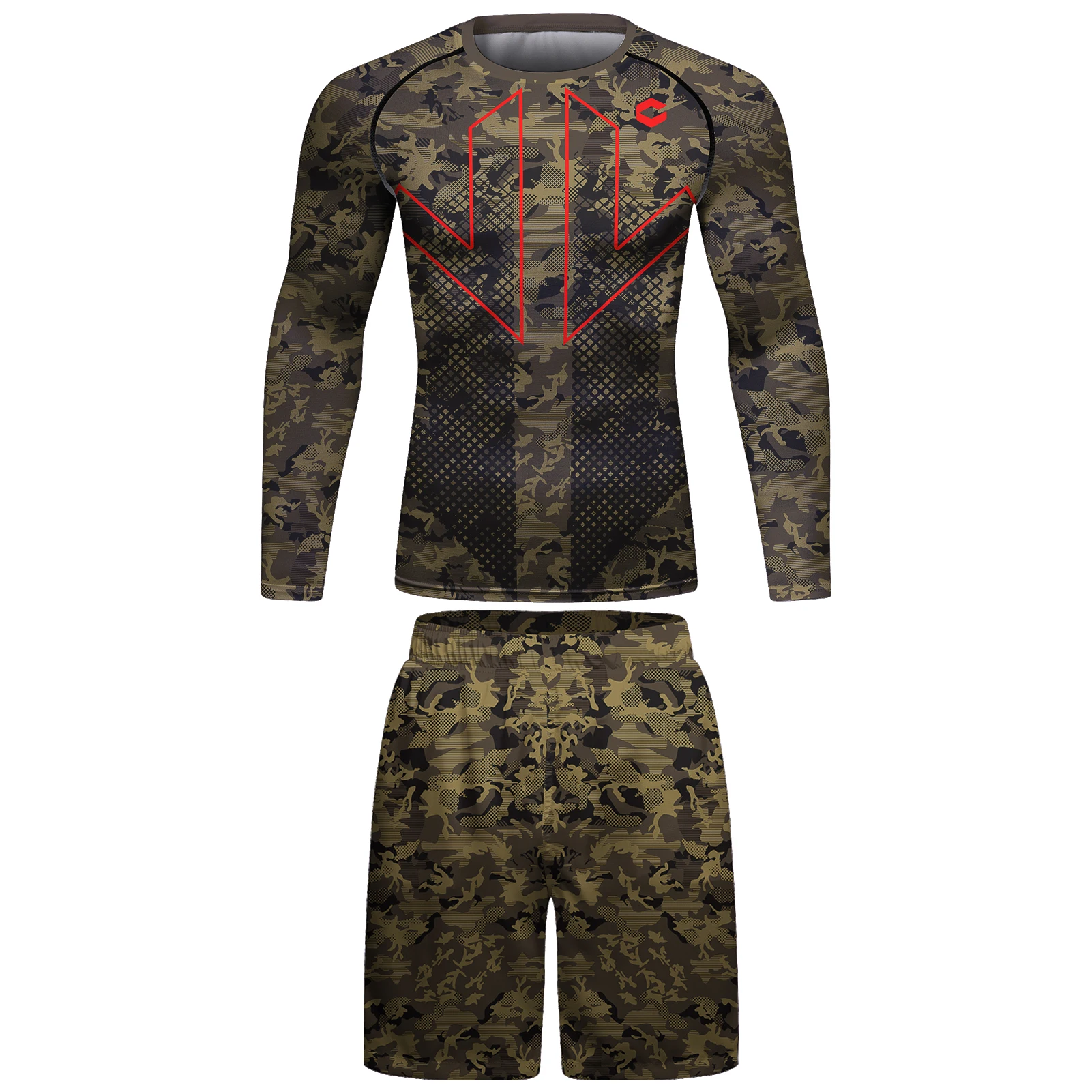 Cody Lundin Bjj design your own custom printed rash guard set manufacturer 3d printing compression fitness wear sportsuits