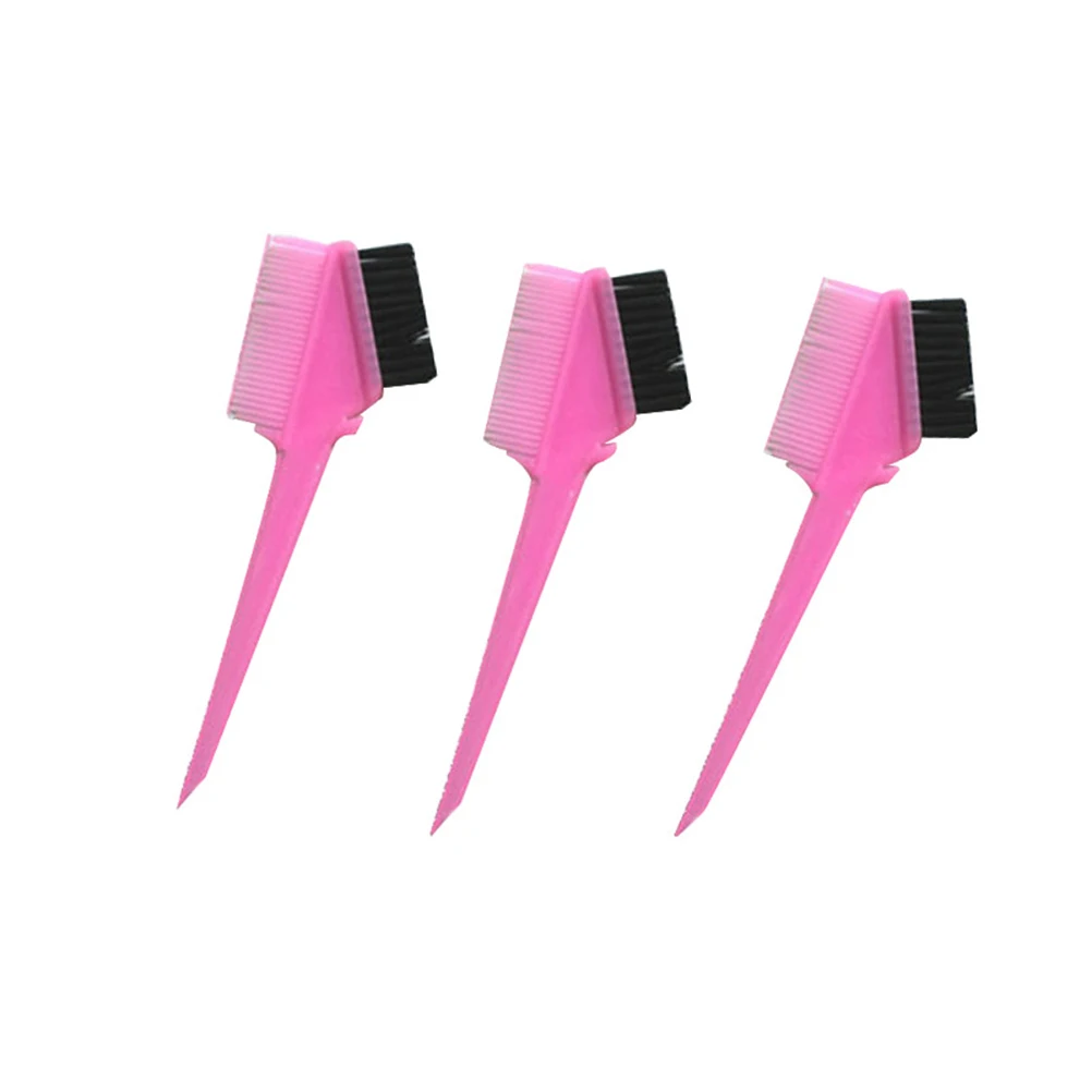 

6PCS Double Headed Eyebrow Brushes Brow Comb Professional Salon Edge Hair Dyeing Tool Makeup Brushes Smooth H