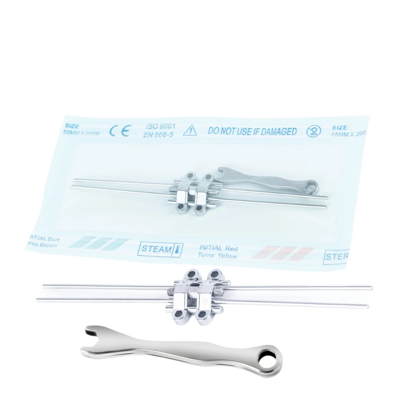 1Pcs/Bag Adjustable MSE Dental Marpe Expander Stainless Steel Orthodontic Expansion Screw For Oral Palatal Skeletal 8/10/12MM CE
