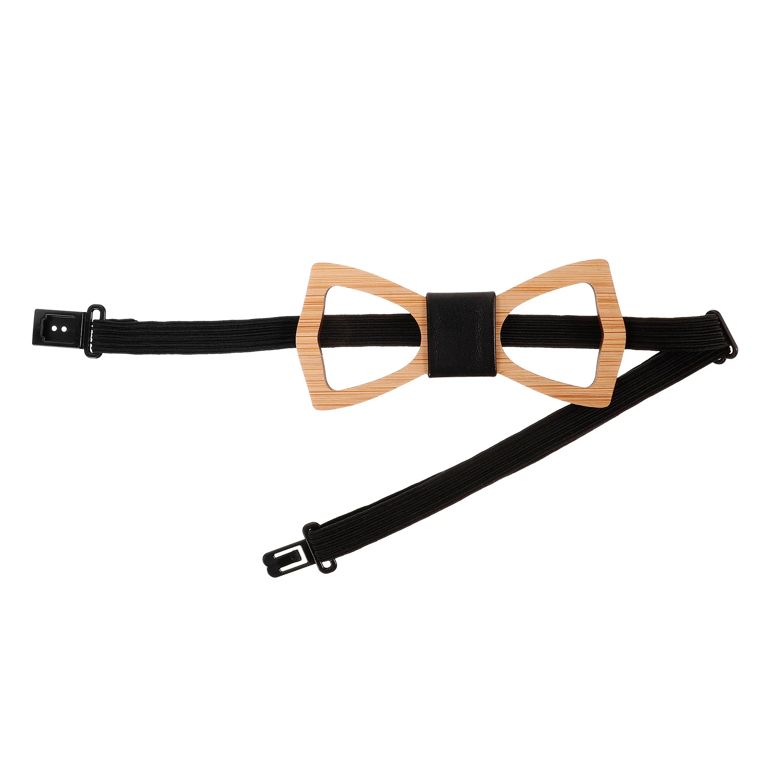 대나무 나무 나비넥타이 남성 수제 신랑 결혼식 액세서리 경량 넥타이 포멀 캐주얼 행사용 나무 나비넥타이