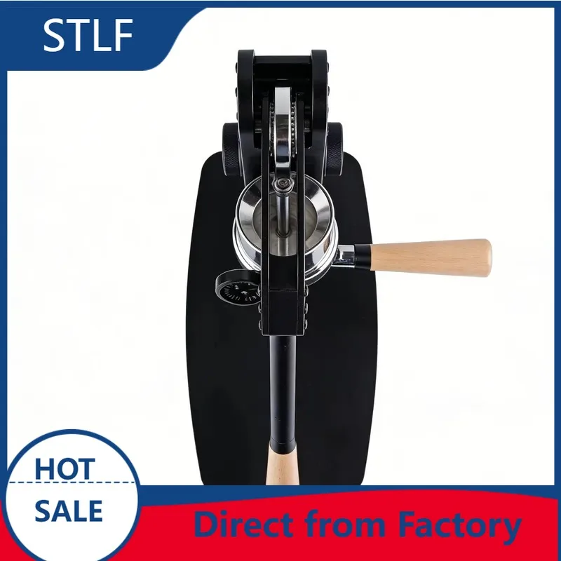 STLF Hand-pressed espresso machine with planetary gear system and 58mm commercial hand-pressed filter
